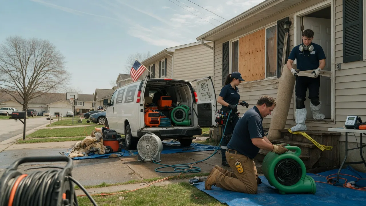 Water Damage Restoration in Haydenville, OH near me